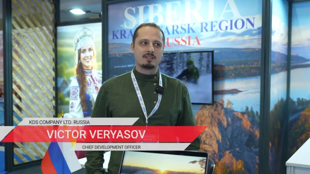 A still from the EMITT exhibitor interviews video